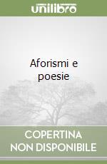 Aforismi e poesie
