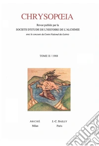 Chrysopoeia. Vol. 2: 1988