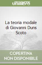 La teoria modale di Giovanni Duns Scoto