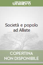 Società e popolo ad Alliste libro