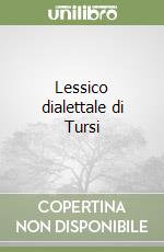 Lessico dialettale di Tursi