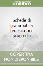 Schede di grammatica tedesca per progrediti libro