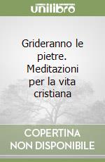 Grideranno le pietre. Meditazioni per la vita cristiana libro