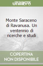 Monte Saraceno di Ravanusa. Un ventennio di ricerche e studi libro