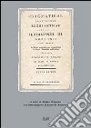 Pragmaticae sanctiones Regni Siciliae quas iussu Ferdinandi III Borboni recensuit Francisus Paulus De Blasi et Angelo ((rist. anast. Palermo, 1791-1793) libro