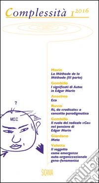 Complessità (2016). Vol. 1