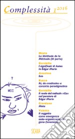 Complessità (2016). Vol. 1 libro