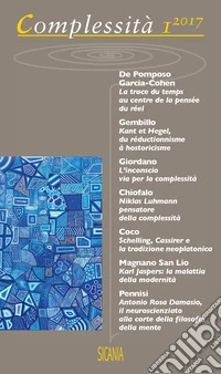 Complessità (2017). Vol. 1