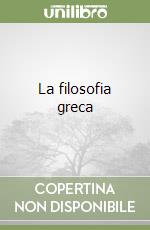 La filosofia greca libro