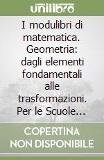 I modulibri di matematica. Geometria: dagli elementi fondamentali alle trasformazioni. Per le Scuole superiori libro