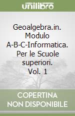 Geoalgebra.in. Modulo A-B-C-Informatica. Per le Scuole superiori. Vol. 1 libro