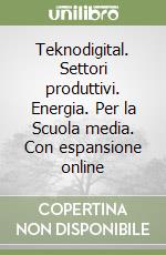 Teknodigital. Settori produttivi. Energia. Per la Scuola media. Con espansione online libro