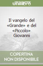 Il vangelo del «Grande» e del «Piccolo» Giovanni (3) libro