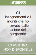 Gli insegnamenti e i moniti che ho ricevuto dalle anime del purgatorio libro