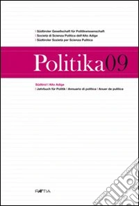 Politika. Annuario di politica dell'Alto Adige. Vol. 9 libro