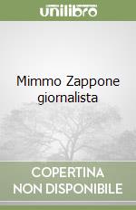 Mimmo Zappone giornalista libro