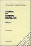 Storia del diritto romano. Profilo libro