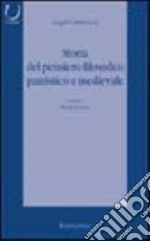 Storia del pensiero filosofico patristico e medievale libro