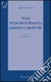 Storia del pensiero filosofico patristico e medievale libro di Marchesi Angelo