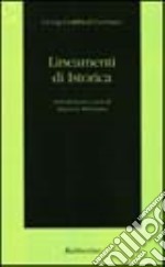 Lineamenti di istorica libro