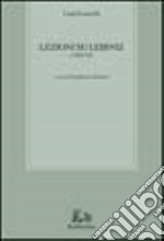 Lezioni su Leibniz (1953-54) libro