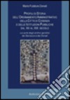 Profili di storia dell'ordinamento amministrativo della città di Cosenza e delle istituzioni pubbliche dal XII al XIX secolo... libro