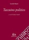 Taccuino politico libro