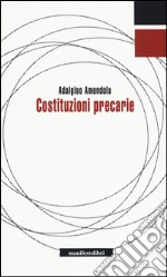 Costituzioni precarie libro