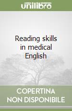 Reading skills in medical English libro