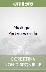 Miologia. Parte seconda libro