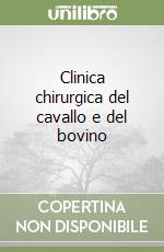 Clinica chirurgica del cavallo e del bovino