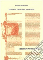 Manuscripts in the Vatican library relating to the Carmelite order libro