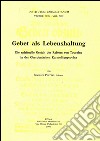 Gebet als Lebenshaltung. Die spirituelle Gestalt der Reform von Touraine in der Oberdeutschen Karmelitenprovinz libro