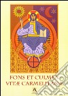 Fons et culmen vitae carmelitanae. Proceedings of the carmelite liturgical seminar (S. Felice del Benaco, 13-16 June 2006) libro