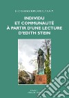 Individu et communauté à partir d'une lecture d'Edith Stein libro