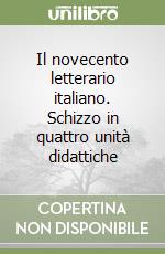Il novecento letterario italiano. Schizzo in quattro unità didattiche libro