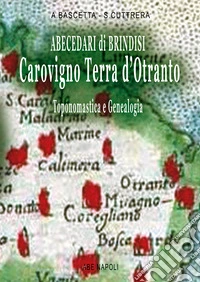 Abecedari di Brindisi Carovigno. Terra d'Otranto: toponomastica e genealogia tratta dai Catasti Onciari e dall'abecedario di storia fin da Tancredi di Lecce libro