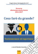 Cosa farò da grande? Testimonianze ed esperienze. Percorso alternanza scuola-lavoro 2016-2017 libro