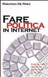 Fare politica in Internet libro