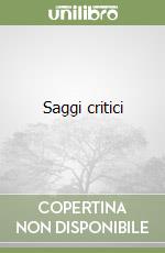 Saggi critici libro