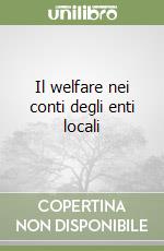 Il welfare nei conti degli enti locali libro