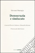 Democrazia e sindacato libro