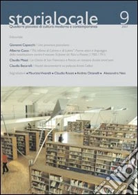 Storia locale. Quaderni pistoiesi di cultura moderna e contemporanea. Vol. 9 libro
