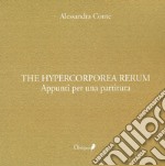 The hypercorporea rerum. Appunti per una partitura libro