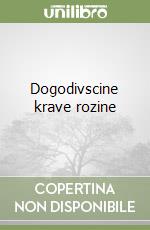 Dogodivscine krave rozine libro