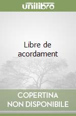 Libre de acordament libro