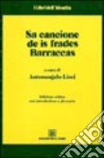 Cancione de is frades barraccas (Sa) libro