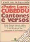 Cantones e versos libro