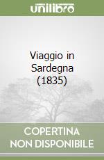 Viaggio in Sardegna (1835) libro