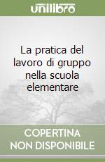 La pratica del lavoro di gruppo nella scuola elementare libro